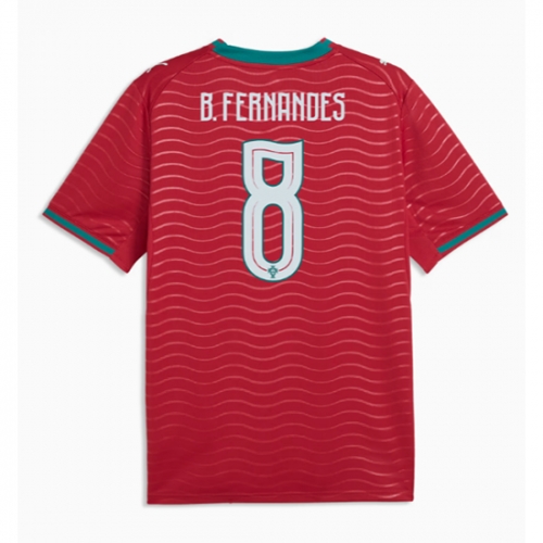 Billige Fotballdrakt Portugal Bruno Fernandes #8 Replika Hjemmedrakt VM 2026 Kortermet Billige Fotballdrakt Portugal Bruno Fernandes #8 Replika Hjemmedrakt VM 2026 Kortermet